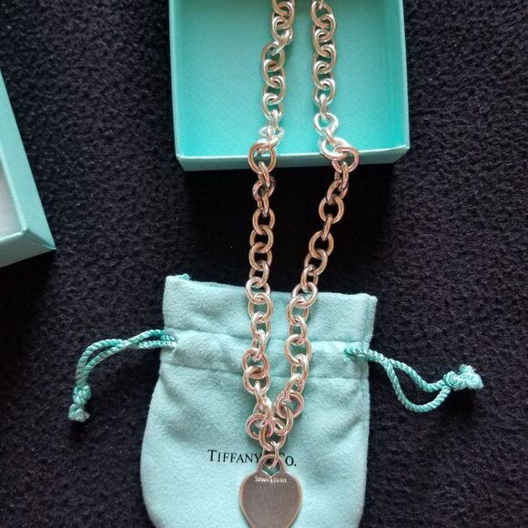 Tiffany & Co. Heart Tag Necklace - Picture 1 of 4